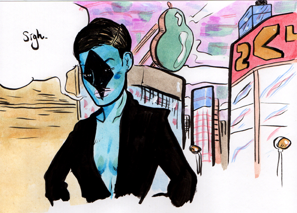 illustration ink drawing