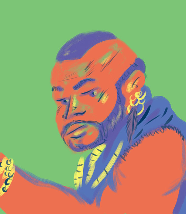 Mr. T illustration